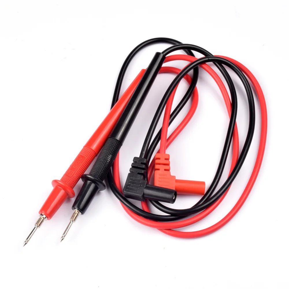 60cm de comprimento 1 par universal 1000v 10a sonda multímetro teste leva para multímetro digital testador chumbo sonda fio caneta cabo ferramenta
