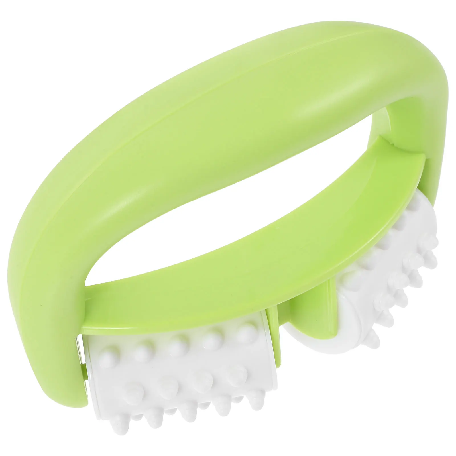 

Handheld Massage Roller for Legs Muscle Relaxation Cervical Spine Ergonomic Fluorescent Green Mini Massager Body Roller Stick