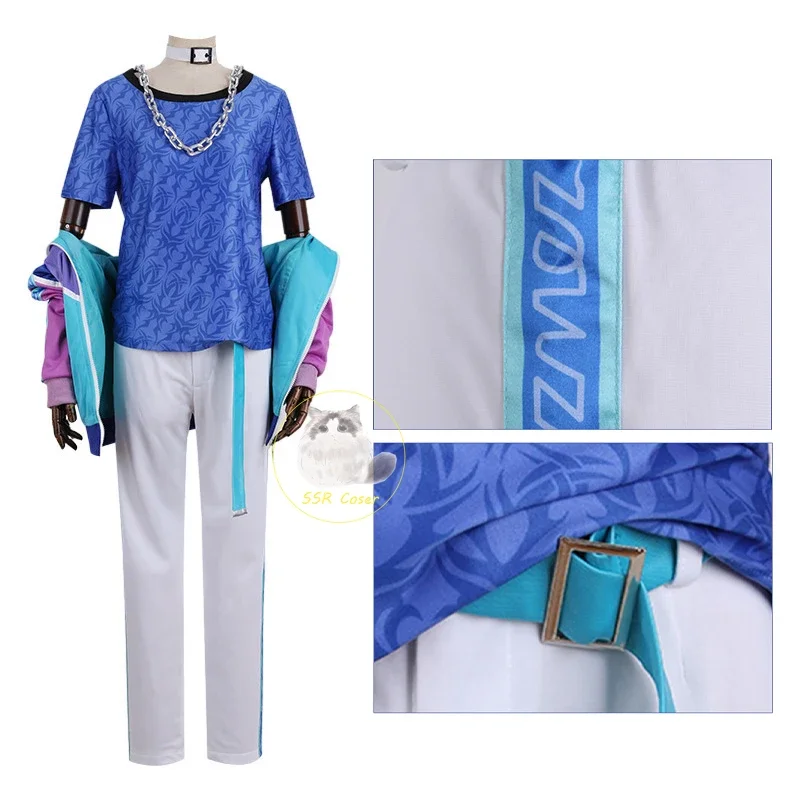 Gioco paradest Live Cosplay Costume Yatonokami Nayuta Cosplay Yatonokami Kanata Cosplay uniforme parrucca Halloween Party Costume Men