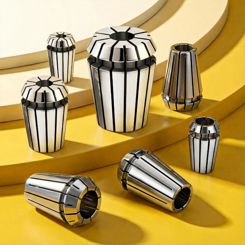 0.008mm ER20 Collet Range 1-10mm 12mm 13mm 3.175mm 12.7mm 3/8 1/2 ER20 Chuck for Cnc Lathe Tool Holder