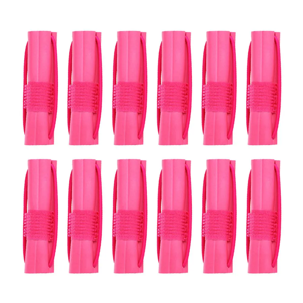 18Pcs Lightweight Hair Roller Sponge Curlers – Self-Grip Styling Tools for Women, Home & Sleeping Use