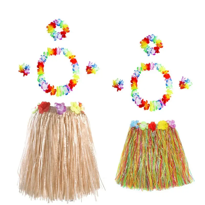 

New Party Festival Stage Performance Costumes Seaweed Dance Skirt Hawaiian Hula Wedding Game Props Dropshipping