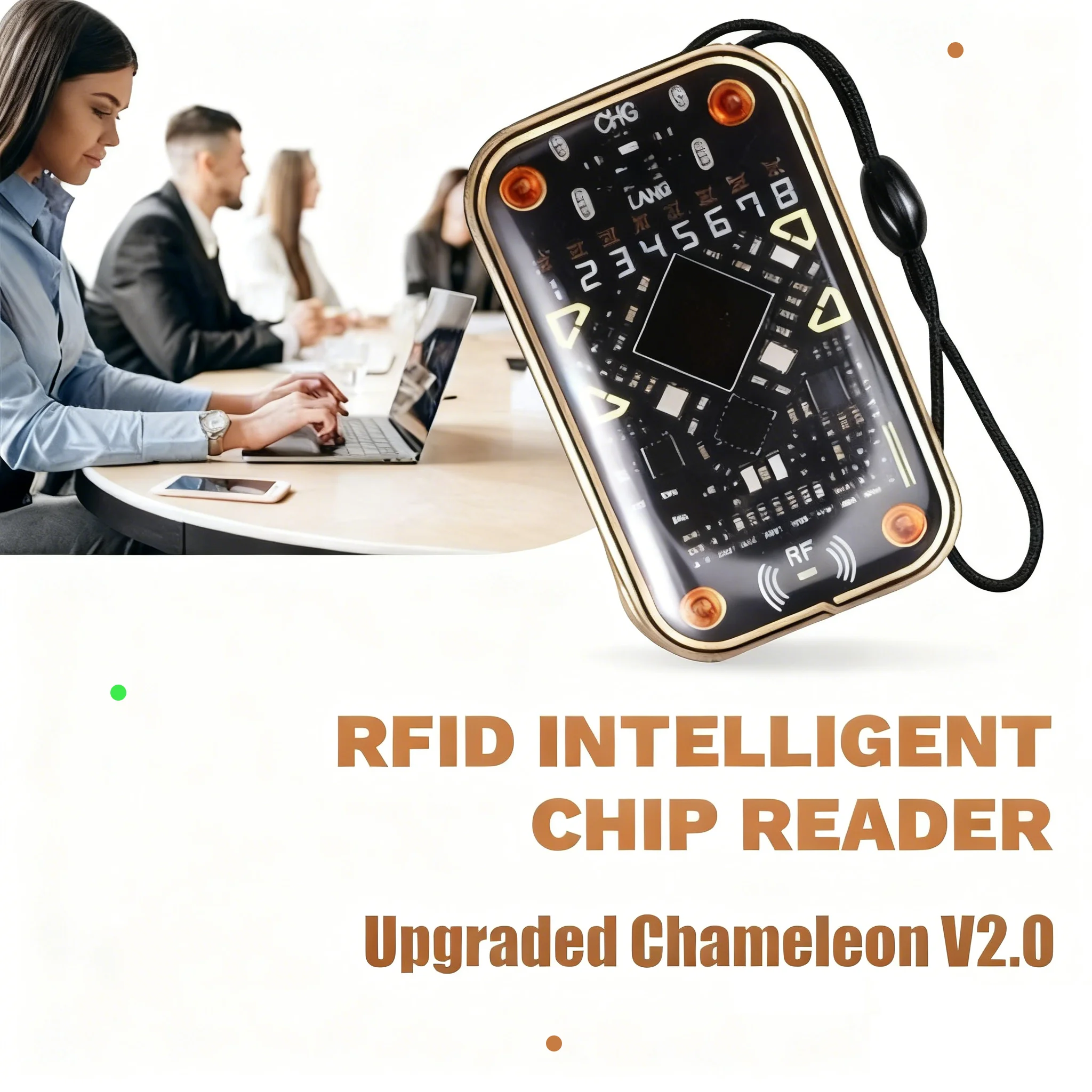 Nowy emulator kart inteligentnych Chameleon Ultra Contactless kompatybilny z czytnikami NFC, urządzeniami do odczytu i zapisu RFID, czytnikami chipów inteligentnych ID IC i kopiarkami tagów. — 2