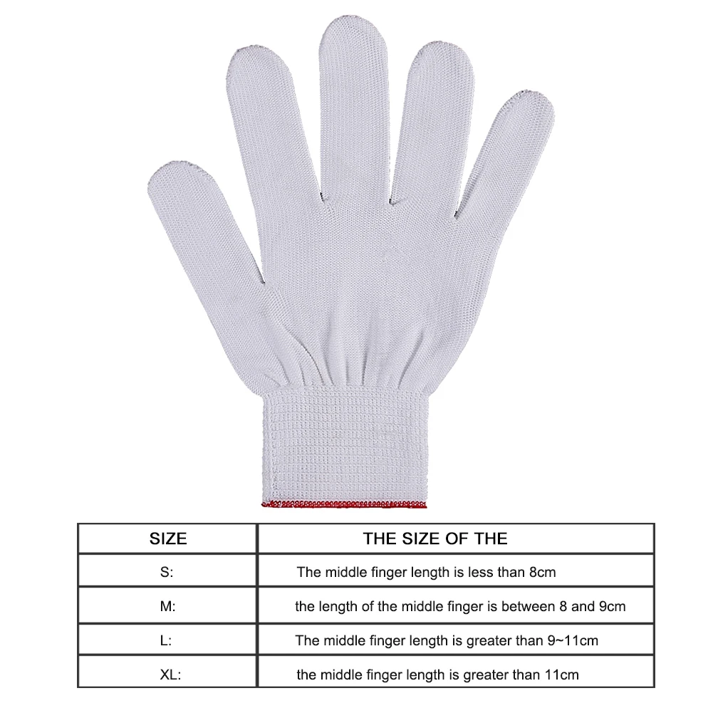 Guitar Bass Gloves Gloves Fingertips Musical Instrument Practice Hand Protection Cover for for Electric Acoustic Guitars Players