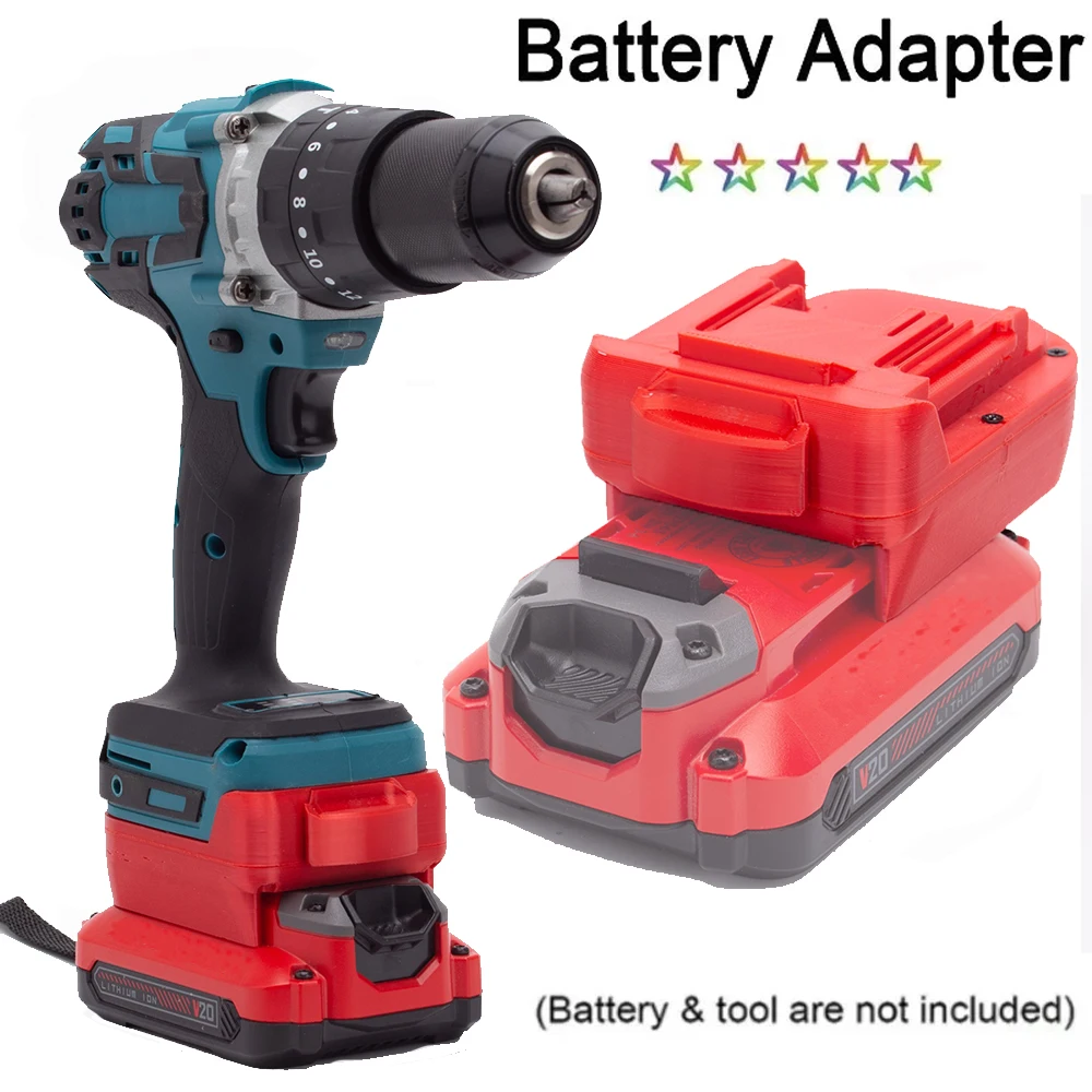 

For Craftsman 20V Lithium Battery Adapter Converter To For DeWalt 18V XRP Power Drill Tools Accessories(No Battery)