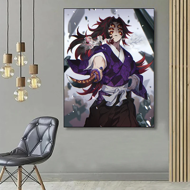 2024 New 5D DIY Demon Slayer: Kimetsu No Yaiba Diamond Painting Kit Diamond Embroidery Color oil hand Mosaic home decor