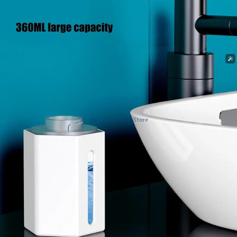 

Automatic Contactless Bathroom Soap Dispenser with Sensors Large Capacity Wall Mounted Designing for Home Office Health