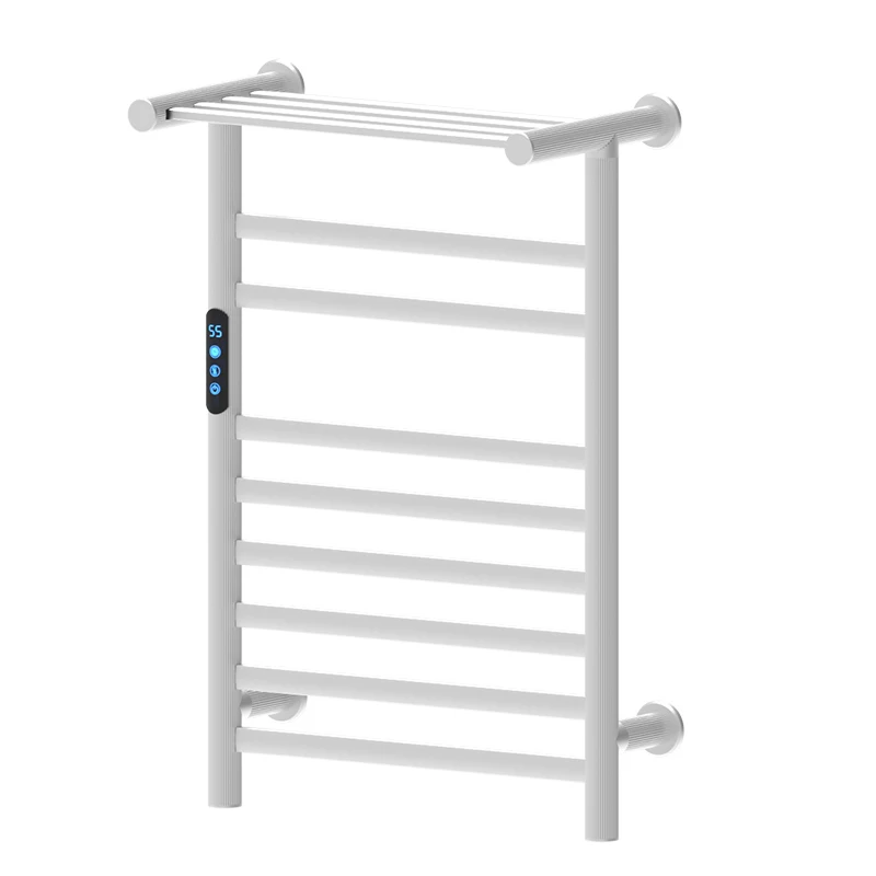 

FAAO High Quality Stainless Steel Bathroom Adjustable Temperature Electric Heating Towel Rack Heated Rail Towel Warmer