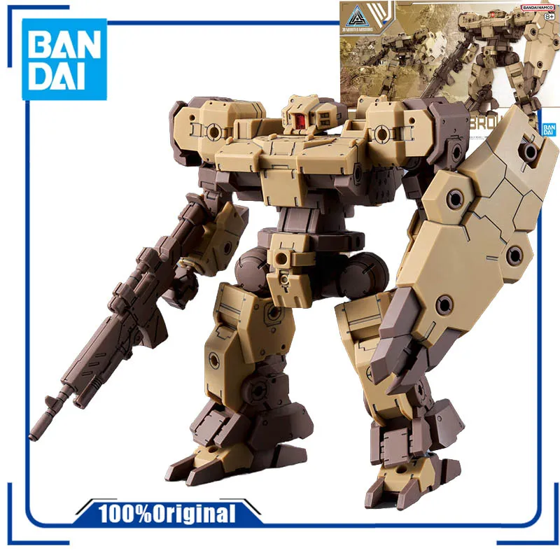 In Stock Bandai 30MM EEXM-9 BASKYROTTO BROWN 1/144 Assembled   Finished Model Toy Gift FOR Children