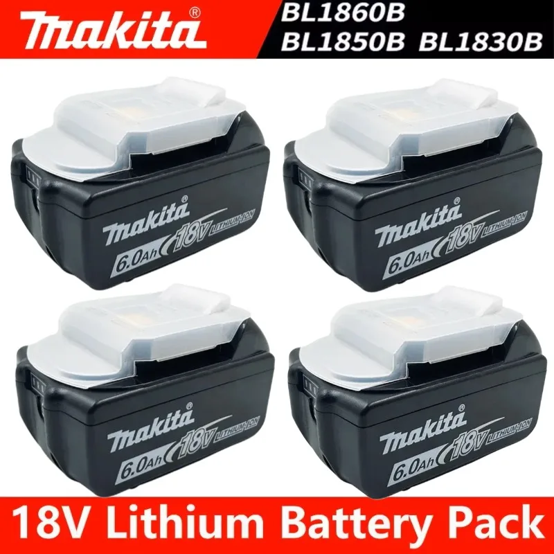 

100%Original Makita 18V 6/5/Ah Large capacity Battery For Makita toolBL815 BL1830B BL1840B BL1850B BL1860B 18650 Battery