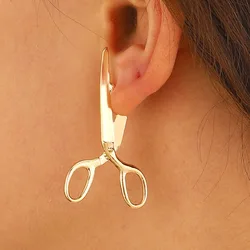 New Creative Retro Scissors Earrings for Women's Personalized Crowd Festival Gift Earrings