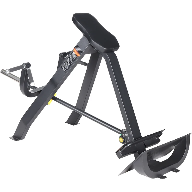 Máquina de remo comercial, entrenador, gimnasio, equipo de fuerza integral, tracción en T de pie, barra en T inclinada oblicua de respaldo