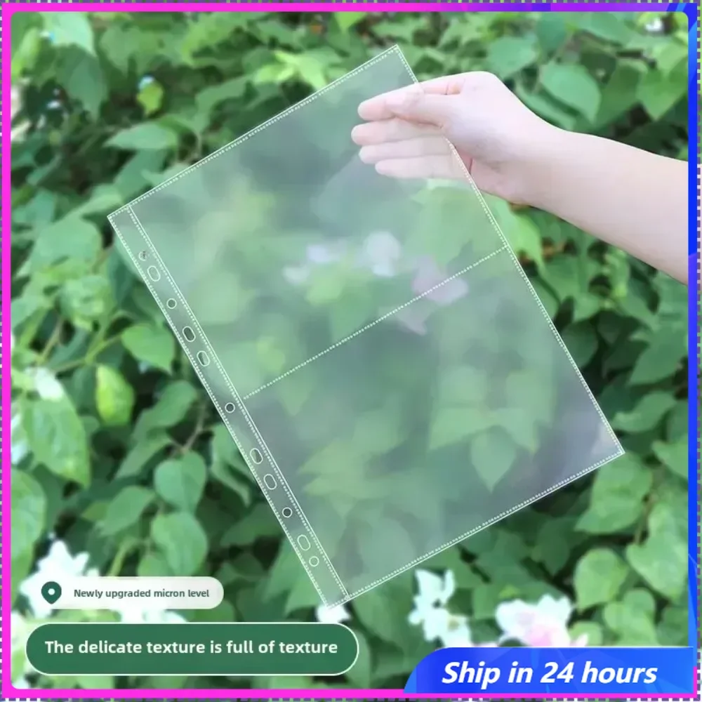 

A4 Size Fixed Page Card Album Insert for Bank Identification Postal Agricultural Credit Society Special A5 Storage Album
