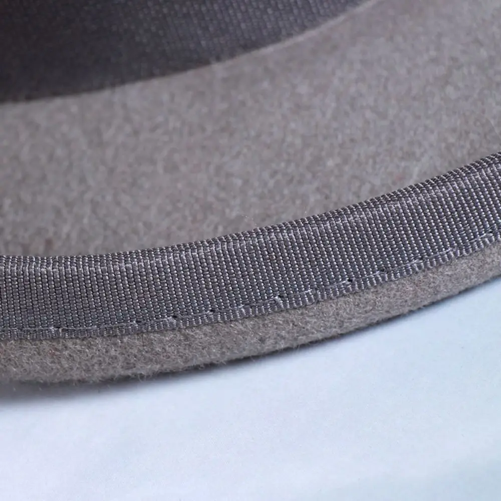 Classic Wool Material Top Hat Satin Lining Classic Design Magician Hat Wool Top Hat Costume Parties