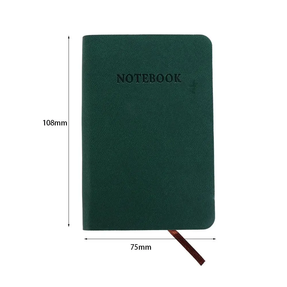 Fournitures de bureau scolaire Agenda organisateur étudiant papeterie bloc-notes d'affaires bloc-notes mémo de poche A7 Mini carnet journal portable