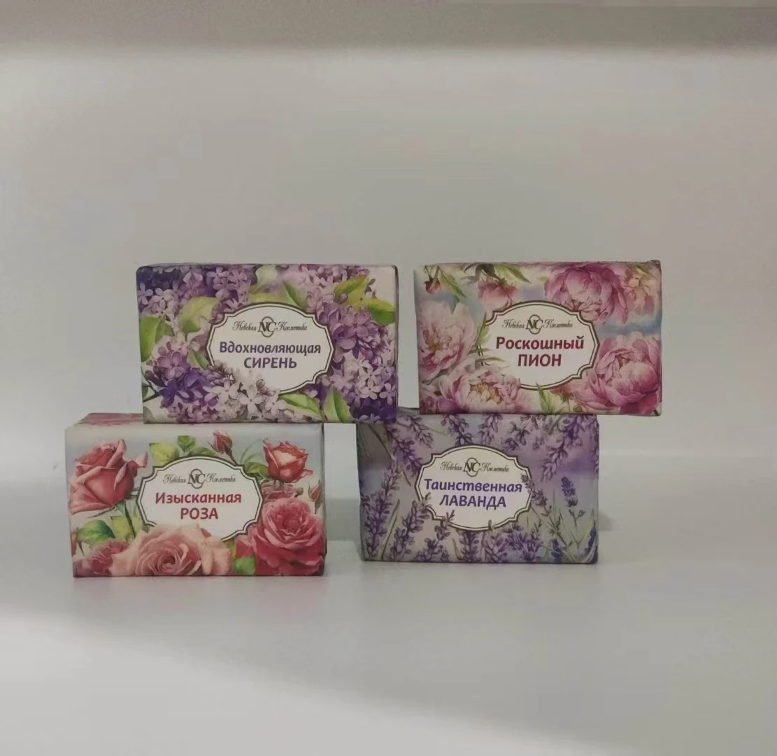 

Русский NC ежедневный химический пион лаванда роза сиреневое 180 г домашнее чистящее мыло