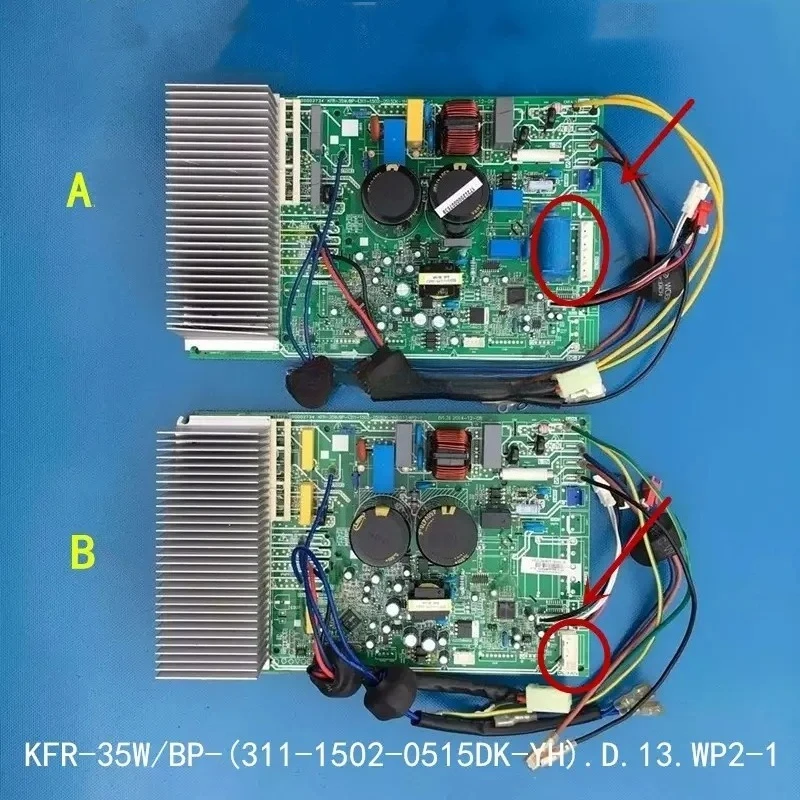 used for Midea variable frequency air conditioner KFR-35W/BP - (311-1502-0515DK-YH) D.13. WP2-1 External Machine Motherboard