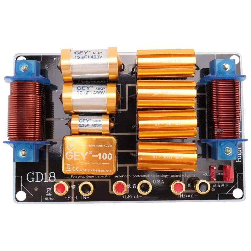 Audio Frequency Divider 15 18 Inch Stage Performance High Power Frequency Divider