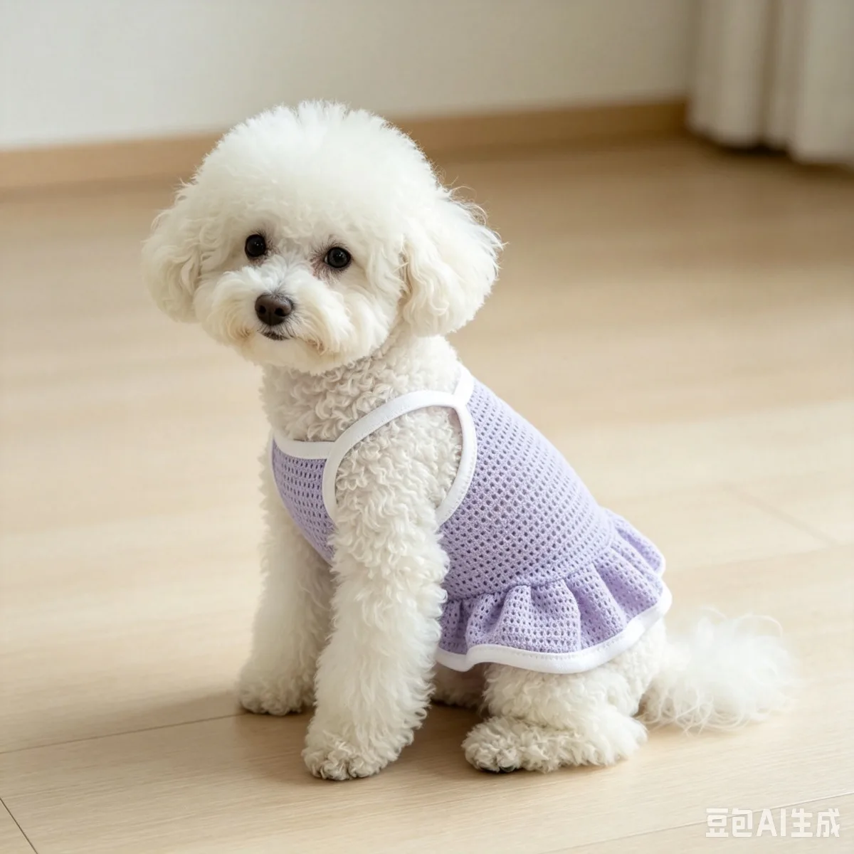 Dog Dress, Sleeveless Pet Pullover Vest Dress, Cute Pet Dog T-shirt Breathable Set