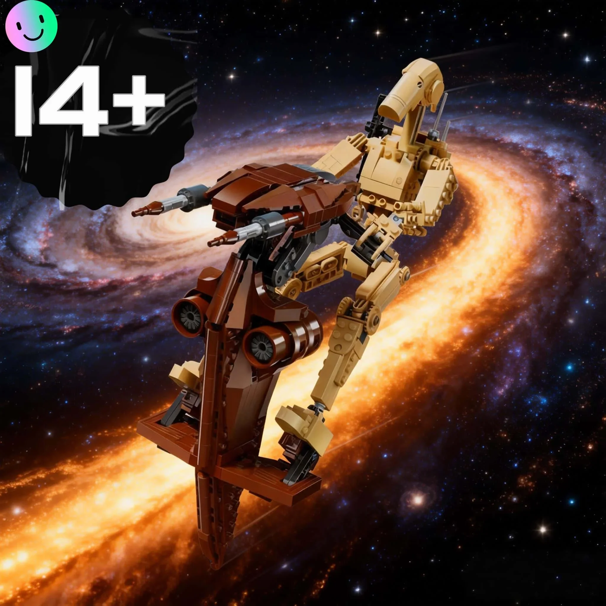 2026 Neu 1088-teiliges Pädagogisches Kreatives Dekorations-Spielzeug Erwachsenen Weihnachts-Geburtstagsgeschenk UCS Roboter-Modell Bausteine – Detail 1