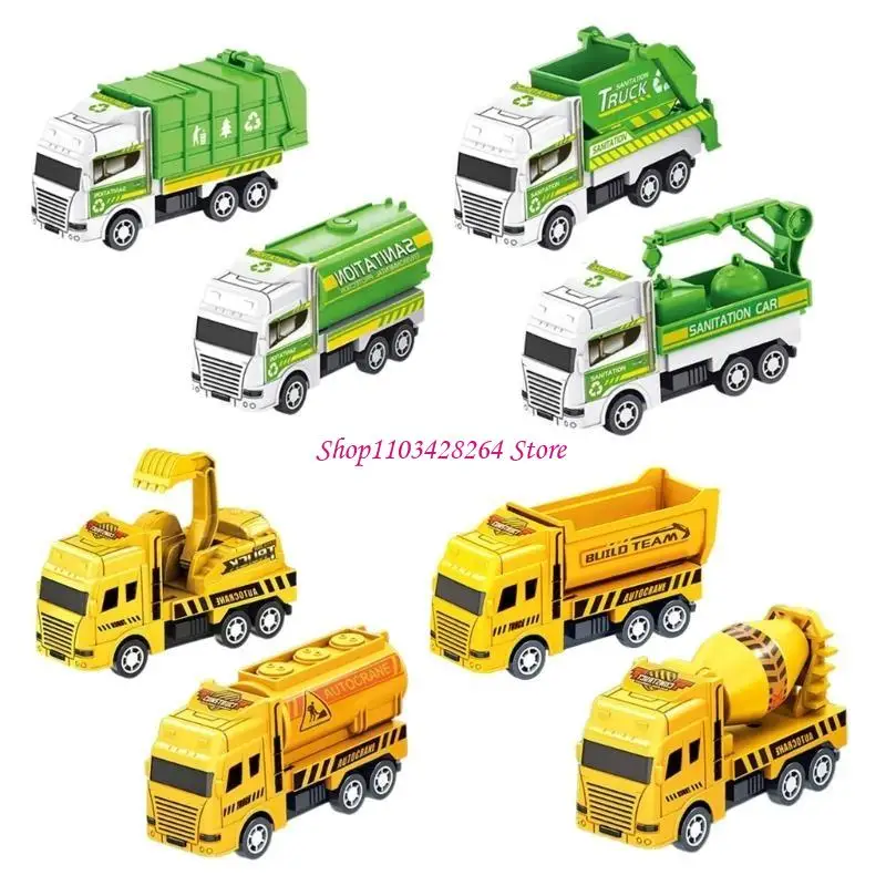 

Baby Excavator Car Toy for Age 2-6 Children, Lovely Face ,Exciting Garbage Truck