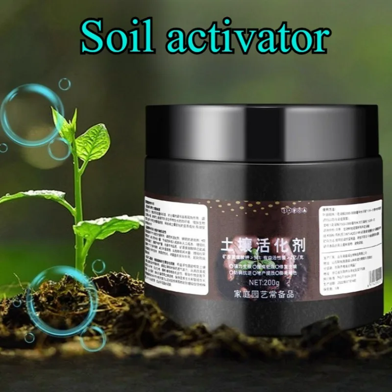 Soil Activator Organic Improvement Thinning Soil Essence Fertilizer Gardening Potted Plants Flowers Growing Nutrient Solution
