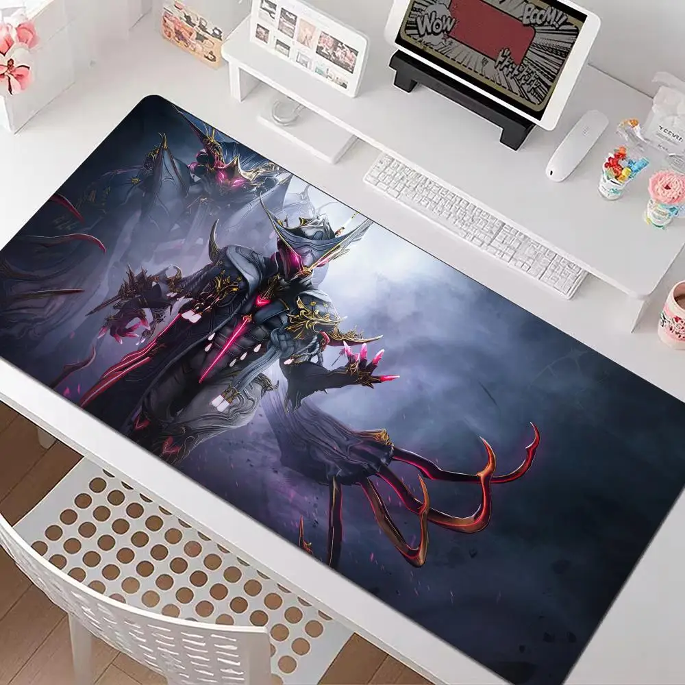 

Игровой коврик для мыши Warframe, несколько размеров, большой квадратный коврик для компьютерного офиса, игрового стола, резиновые противоскользящие коврики для мыши
