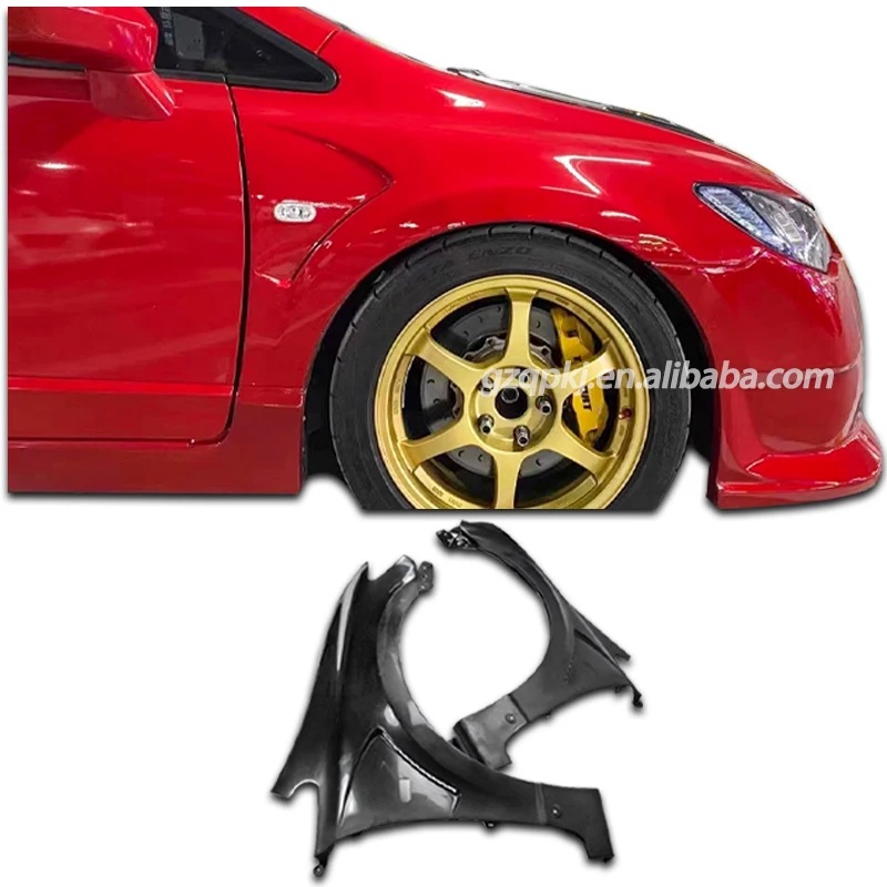 

for eighth Honda Civic FD2 body kit Civic FD2 JS RACING carbon fiber fender fender Civic body kit spoiler