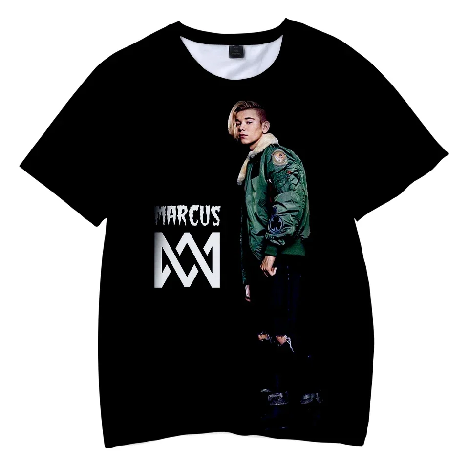 3D Marcus and Martinus Print T-shirt Fashion Men/women Short Sleeve Shirts Casual Hip Hop Streetwear Clothes Trendy Tops