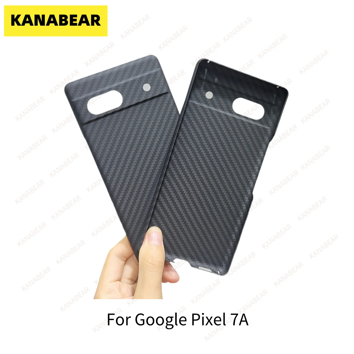 KANABEAR  Suitable for Google Pixel7A phone case Kevlar aramid fiber Pixel full package anti drop 5g ultra-thin business