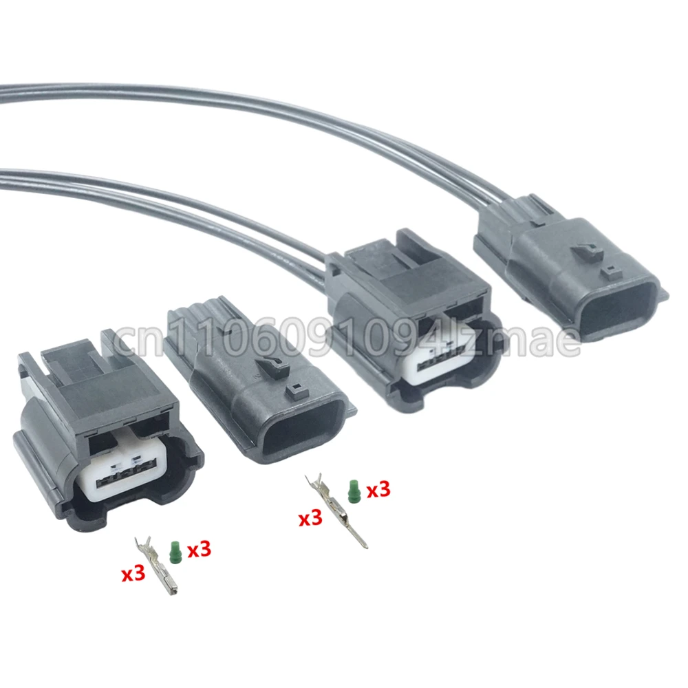 

3 Pin AC Assembly Auto Parts Car Stabilizer Sealed Wire Plug Auto Headlight Waterproof Socket 7282-8852-30 7283-8852-30