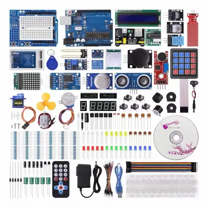 

RFID Starter Kit for Arduino UNO R3, Ultimate Sensor Module Set with Tutorials for Beginners