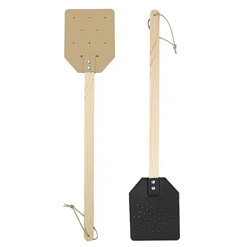 

fly swatter Mosquito Control Insect Killer Indoor Flying Catcher swatter Anti-mosquito Shoot racket Leather Fly Racket supplies