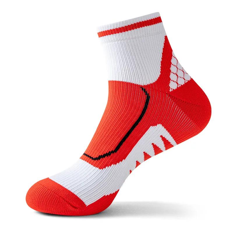 جوارب كرة السلة الرجال سميكة منشفة أسفل أنبوب ضغط الجوارب الفعلية القتالية عرق ماصة عدم الانزلاق المهنية النخبة الرياضة