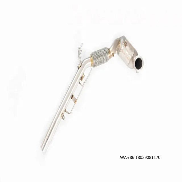 

Высококачественный гоночный выхлопной глушитель и даунпайп для 8 1.4T с теплозащитным экраном, 2020 год