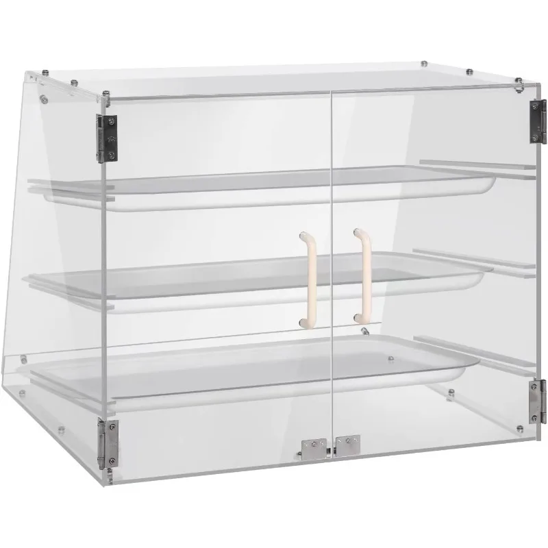 Commercial Countertop Bakery Display Case with Rear Doors - 21