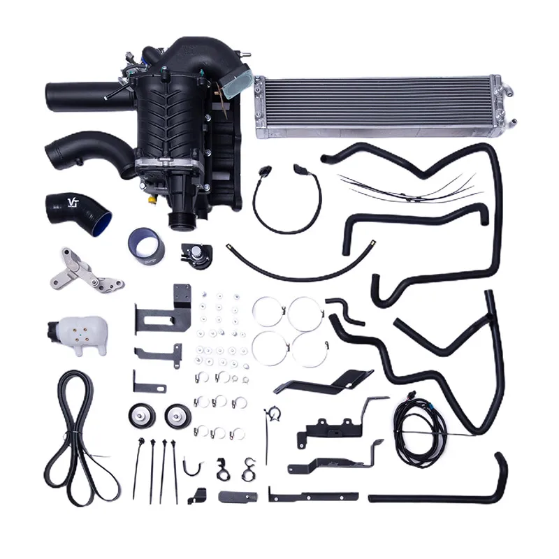 New Second Generation Qr25 Engine Systems Auto Supercharger Twin Screw Supercharger Kit For Nissan Navara