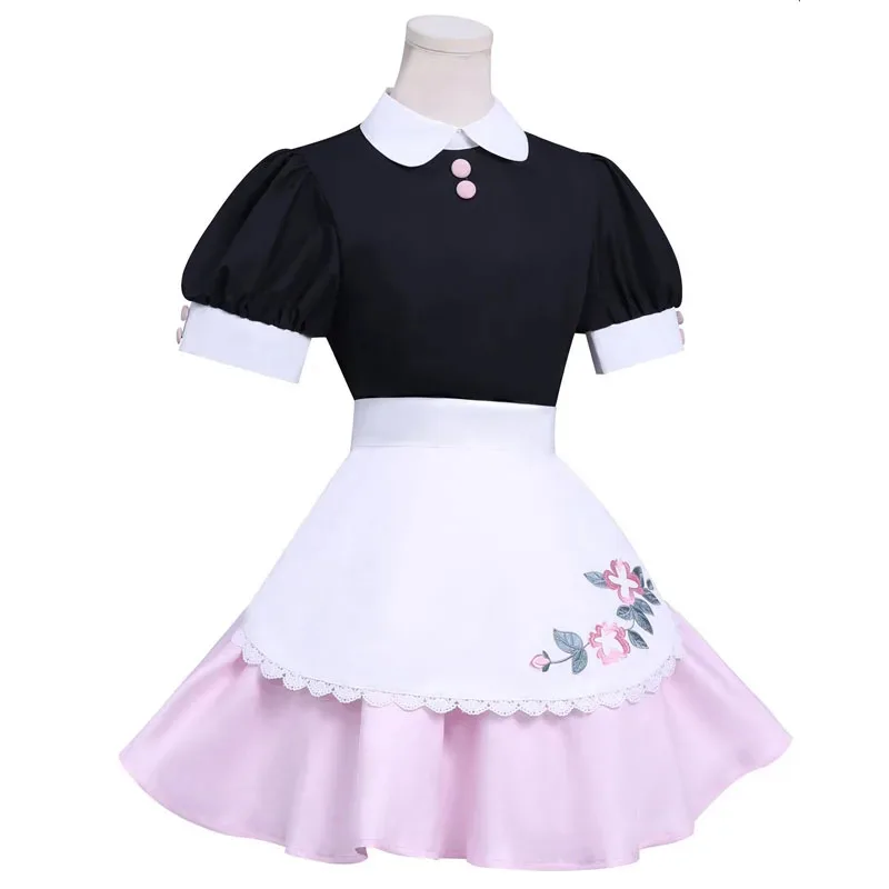 Halloween 2025 Pelucas de cosplay de mariquita Marinette Dupain-Cheng Trajes Comic-con Miraculous Girls Lady Bug Maid Disfraz ob;8