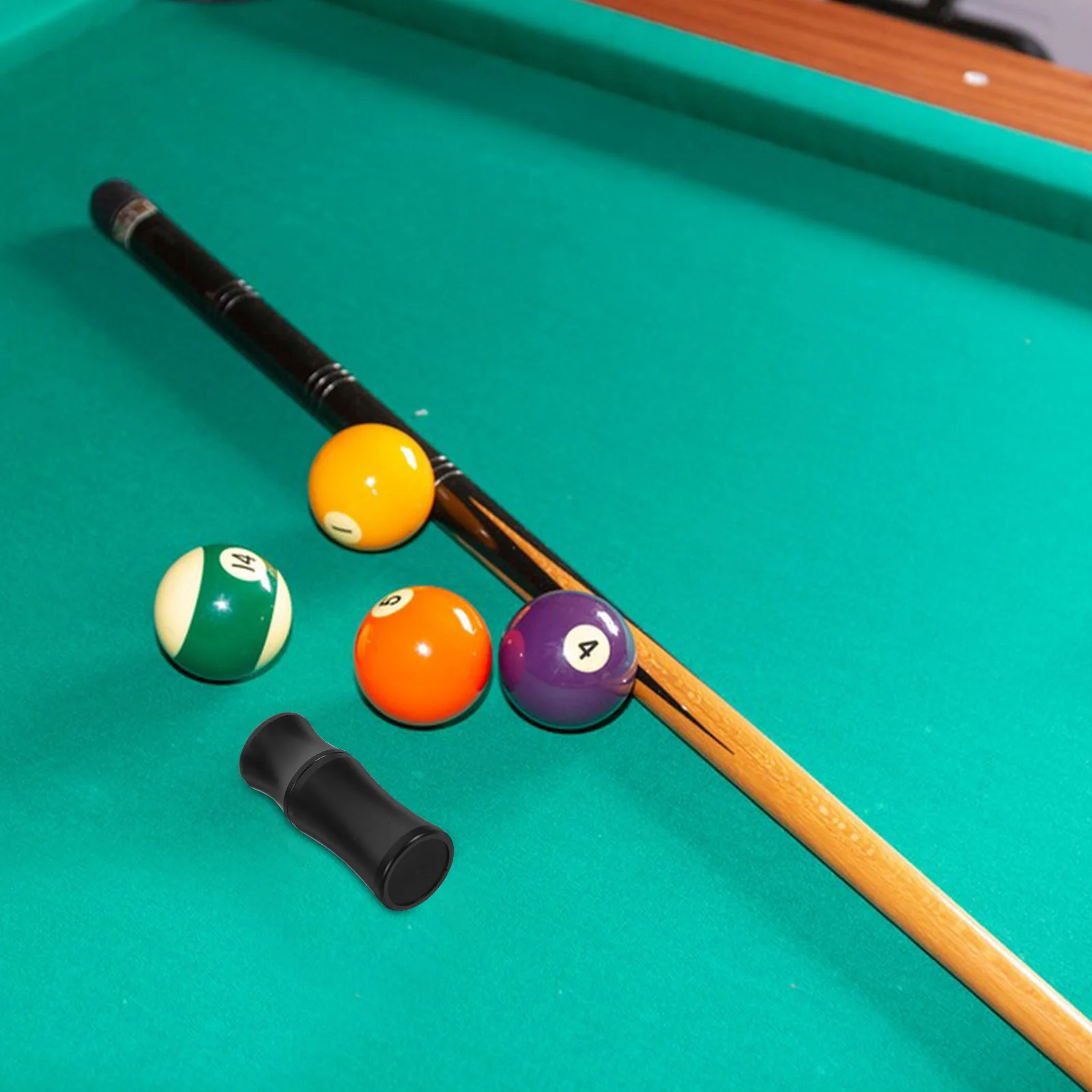 

Plastic Pool Cue Joint Protector Anti-Slip Design Precision Fit for Thread Cues Billiard Cue Tip Cover Snooker Accessories