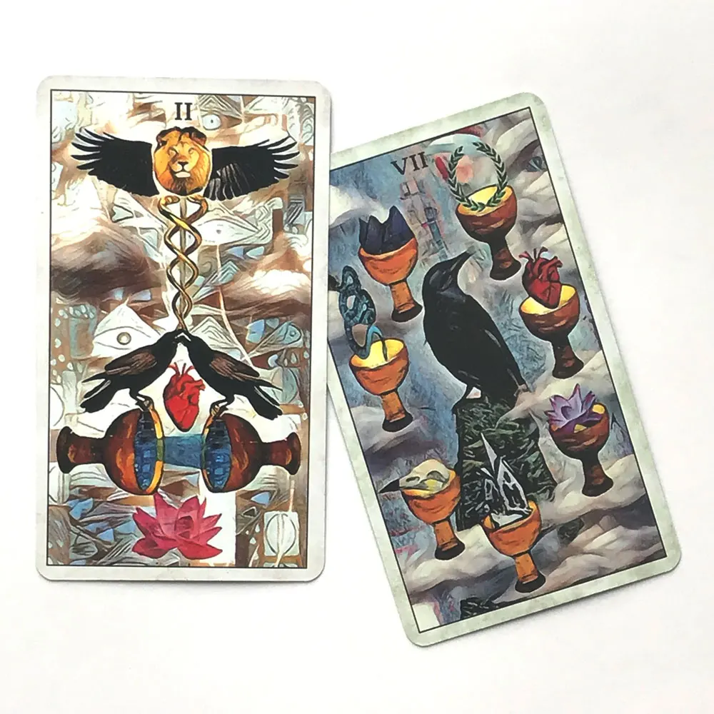 78Card Crow Tarot Oracle Cards For Fate Divination Board Game Tarot And A Variety Of Tarot Options