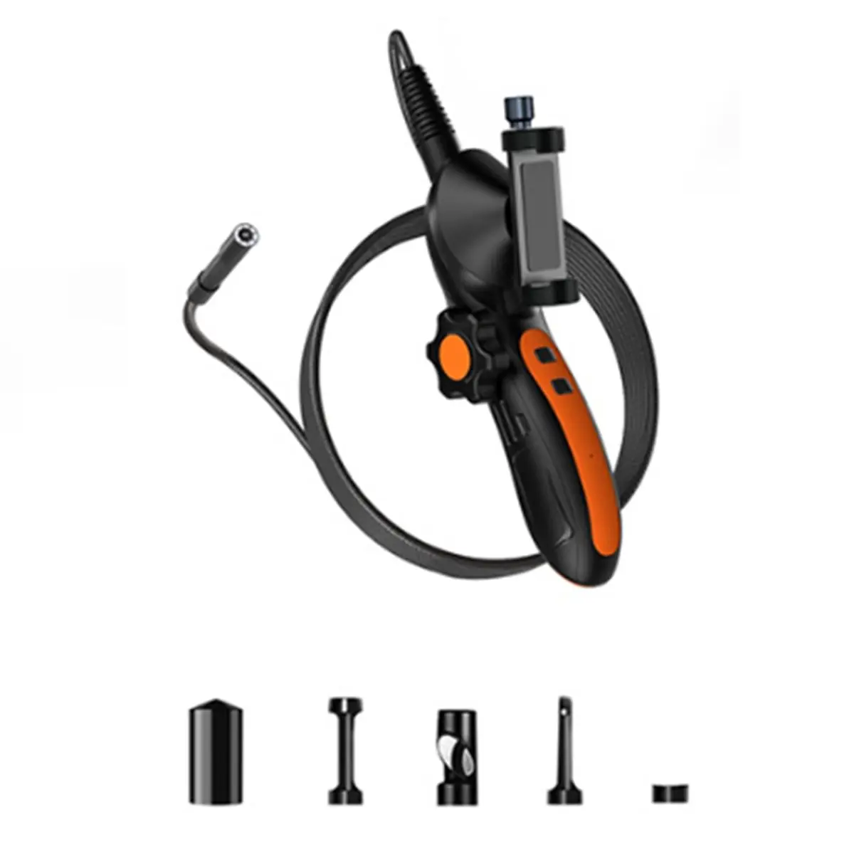 DT57 LATEST MODEL WiFi Hand-Held Endoscope Camera 1 Meter Flexible Cable for IOS Android HD 1080P Waterproof Inspection