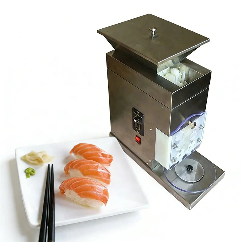 40W 1600pcs/hour Table Model Rice Ball Forming Machine Onigiri Sushi Maker Machine For Small Business
