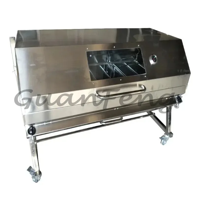Portable, Rotary Grill, Outdoor Grill, Large Barbecue for Garden Gatherings and Catering Events