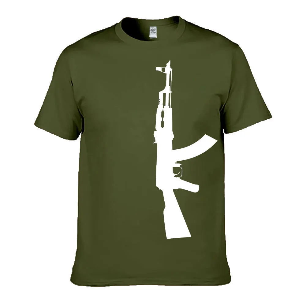 It A Ak47 Thing T-Shirt Vintage Classic Man Ak 47 T Shirt  Man Summer Cotton Short Sleeve O-Neck Men Tee Tops