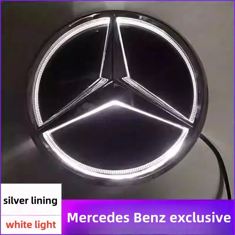 

Car Grille Emblem Star Badge, Front Grille Logo for Mercedes Benz W204 W205 X253 X156 W176 W177 W167 W246 W117 X167, Accessories