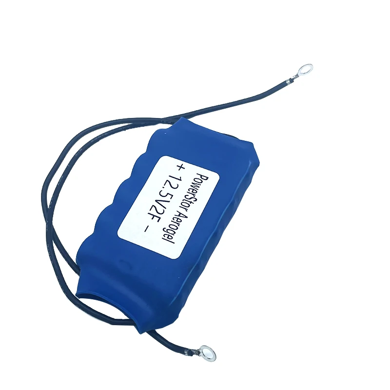 PowerStor Aerogel 12.5V2F Small Intelligent Smart Vehicle Energy Conservation Bank 2.5V10F With Heat Shrink Shell Lifting Power