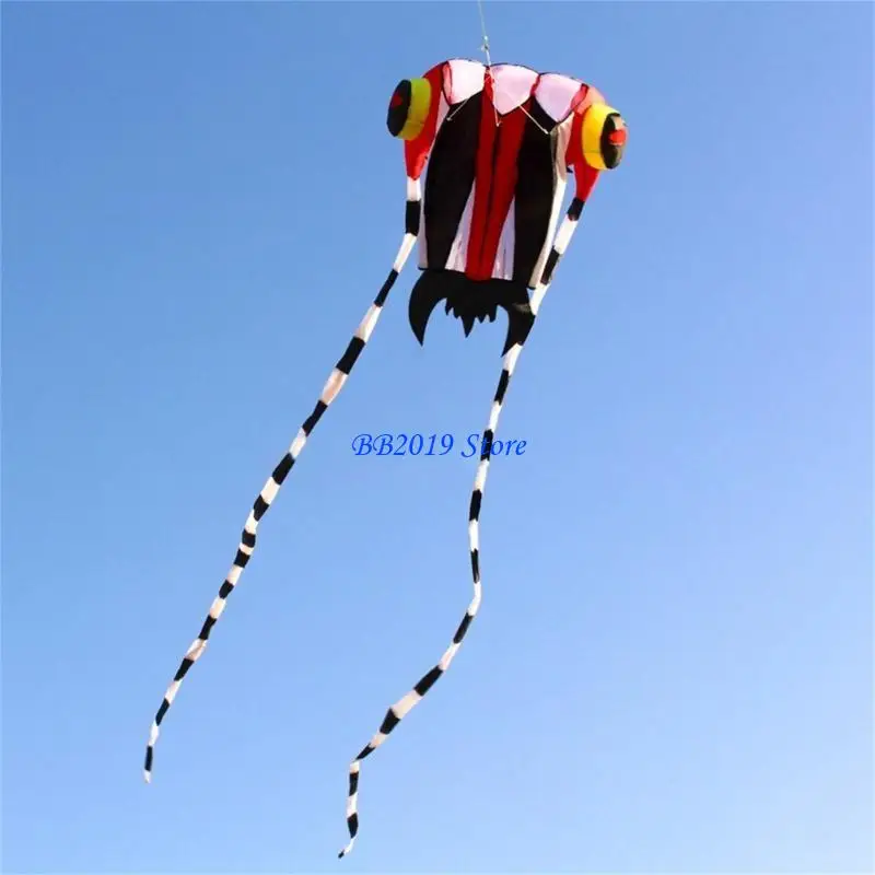 Q0KB Sea Dier Octopus Vorm Kites Outdoor kleurrijke octopus vormvliegers voor kinderen speelgoed