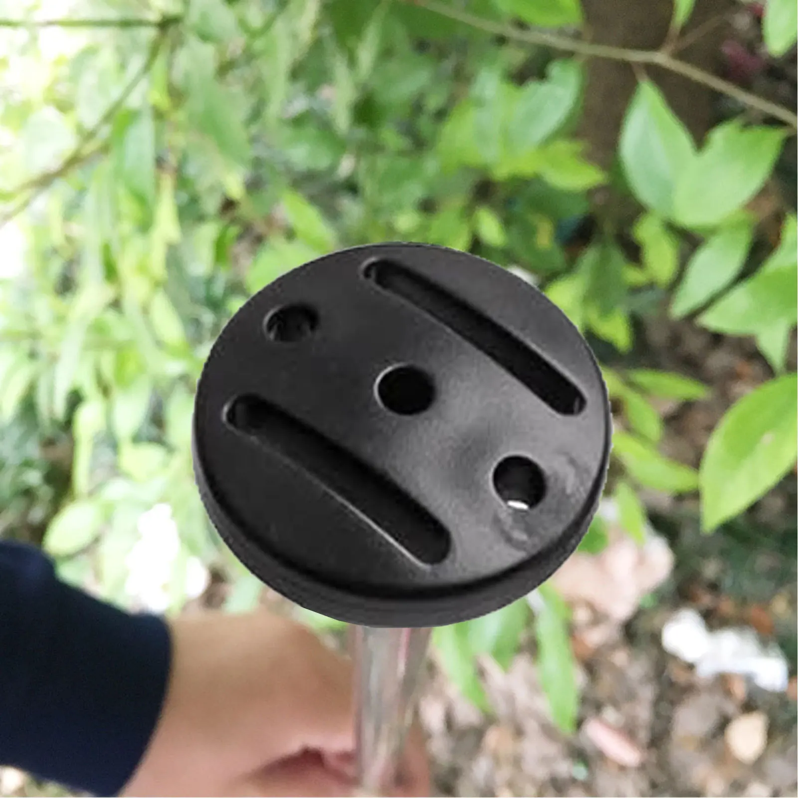 Boat Cover Pole Cap Color Black Puncture Proof Cap Anti-Rust Material Non-Slip Strong Grip Stable Support Compact