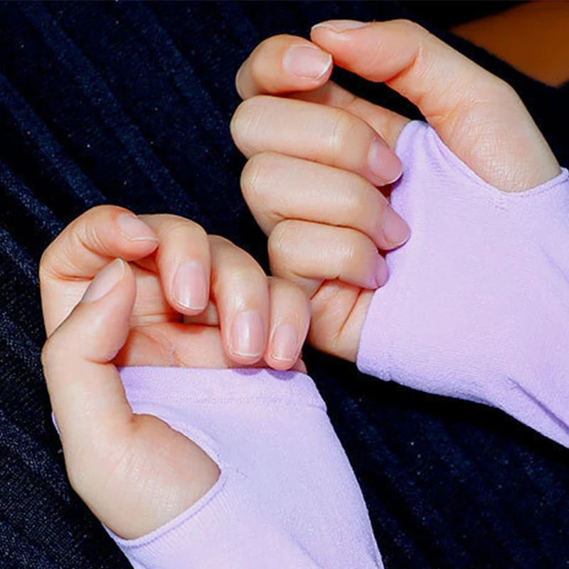 

1 пара модных защитных рукавов для рук унисекс, спортивные солнцезащитные рукава с защитой от ультрафиолета для активного отдыха, бега, рыбалки, велоспорта.