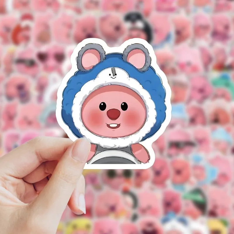 120 Stück wasserdichte Aufkleber für Mädchen, Cartoon-Anime, Pororo, Gepäck, Gitarre, Tasse, DIY, dekorative Aufkleber, Kinder, Graffiti, Spielzeug, Geschenk